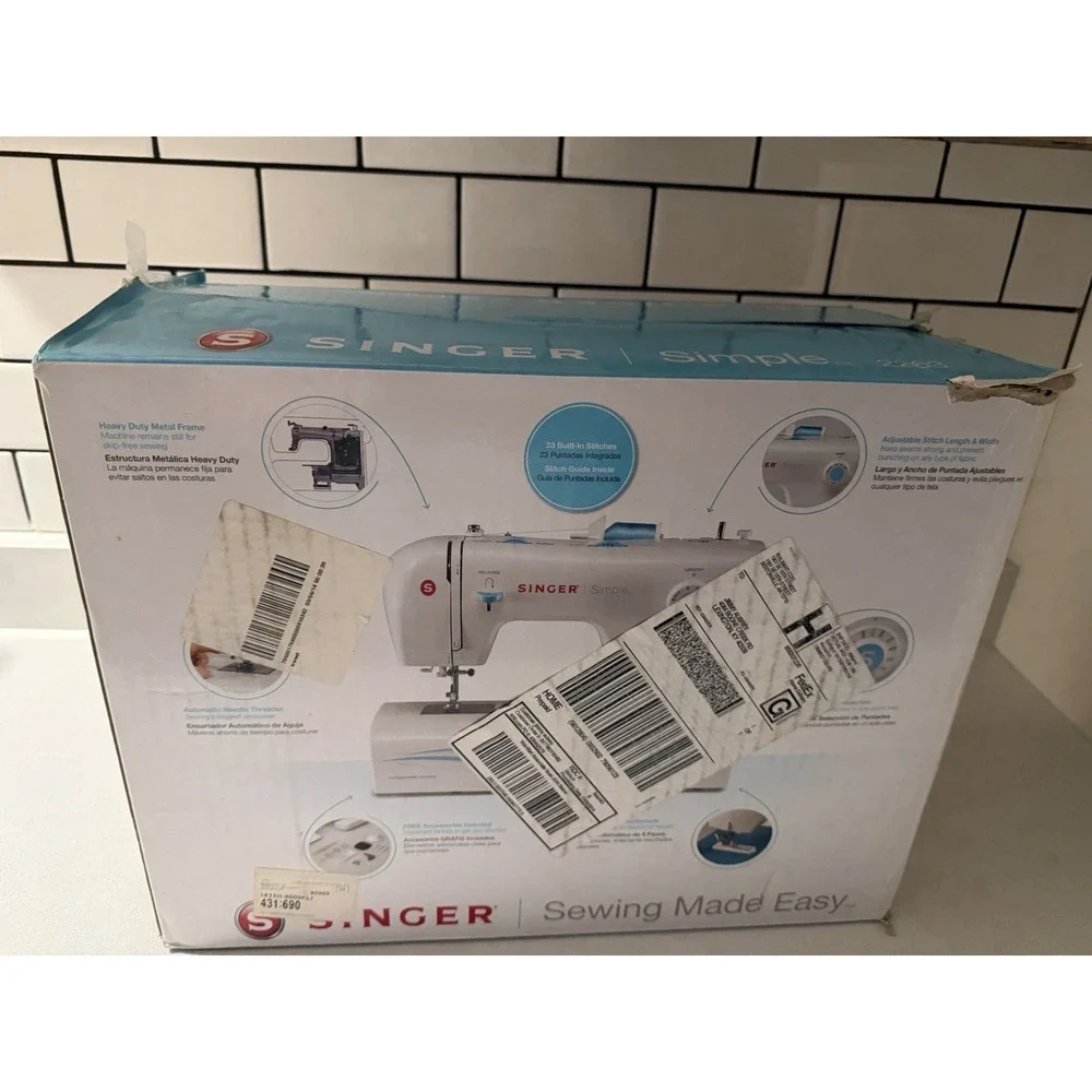 Singer 2263 Simple Mechanical Sewing Machine New Open Box